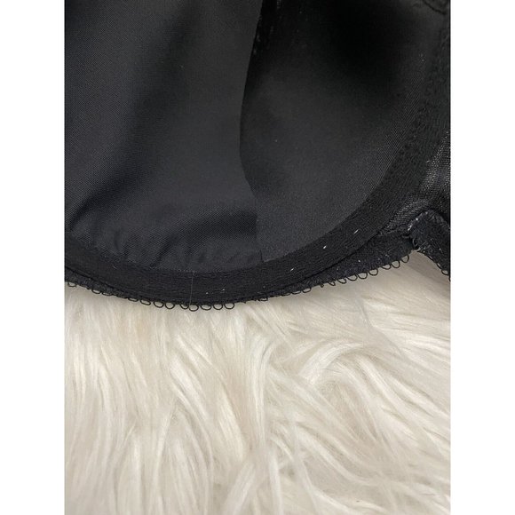 Wacoal 853186 Retro Chic Size 38DD Seamless Lined Underwire Contour‎ Bra Black - Picture 11 of 12